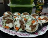 Foto langkah ke 1 dari resep Anabolic Vegan Kimbap |High Protein, Low Calorie, Sugar & Gluten Free.
