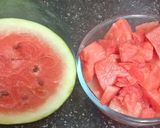 A picture of step 2 of Watermelon 🍉 & Chia Seeds Fresca.