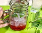 Hình bước làm 6 của món Strawberry 🍓 & Coconut Mojito Mocktail