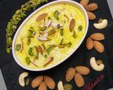 A picture of step 4 of Kesari-Sama Rice Kheer.