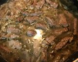 Zöldborsós marha tokány recept fázis 3 fotója