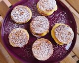 Foto del paso 14 de la receta Bocaditos de hojaldre caramelizado con piñones y crema quemada