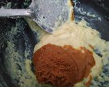 A picture of step 2 of Besan carrot barfi.