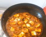 A picture of step 5 of Methi Masala Paneer.