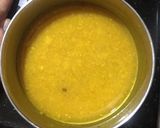 A picture of step 1 of Drumstick Daal.