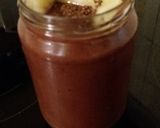 Φωτογραφία βήματος 3 της συνταγής Smoothie σοκολάτα - φράουλα - ανανά ♠️💜