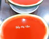 Hình bước làm 5 của món Rau Câu Dưa Hấu