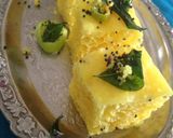 बेसन के झटपट खमन ढोकले (Besan ke jhatpat khaman dhokle recipe in hindi) रेसिपी चरण 5 फोटो