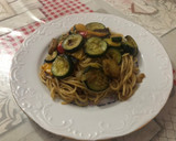 Foto del paso 3 de la receta: Espaguetis con verduras salteadas