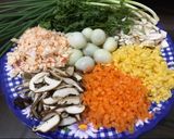 Hình bước làm 2 của món Soup tôm nhẹ nhàng cho ngày thu