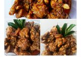 A picture of step 6 of Pepper chicken.