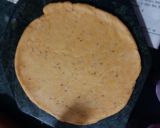 A picture of step 3 of Kaju namak pare.