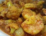 চিংড়ি ফুলকপির সবজি (Chingri phulkopir sabji recipe in Bengali) রেসিপি ধাপ - 3 ছবি