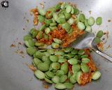 Foto langkah ke 8 dari resep Nasi bakar teri petai.