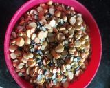 A picture of step 1 of Mixed dal veggies chilla.