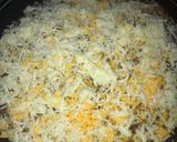 A picture of step 9 of Mac & cheese with a twist.
