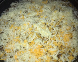 A picture of step 9 of Mac & cheese with a twist.