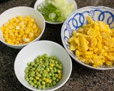 Hình bước làm 1 của món Súp Bắp Chay