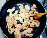 รูปขั้นตอนการทำที่ 2 ของ ผัดหมี่สิงคโปร์  Stir fry Singapore Noodles