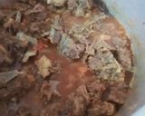 A picture of step 5 of Mutton masala.
