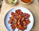 Foto langkah ke 5 dari resep Sate Ayam Panggang Teflon.