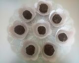 A picture of step 3 of Nutella truffles.
