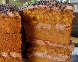 Foto langkah ke 4 dari resep Mocca Sponge Cake.