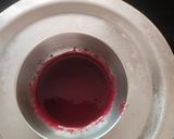 A picture of step 1 of Pink Curd Rice.