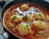 A picture of step 7 of Egg masala gravy.