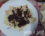 A picture of step 2 of Chocolate Lasagne.