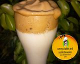 A picture of step 4 of Dalgona Coffee.