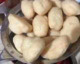 Foto langkah ke 2 dari resep Gemblong Ketan Gula Merah.