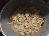 Tumis Jamur Tahu Putih