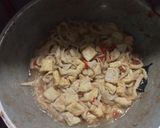Foto langkah ke 4 dari resep Tumis Jamur Tahu Putih.