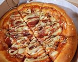 Foto langkah ke 10 dari resep Pizza smoked beef cheese extra moza / ide jualan, auto laris manis dan nagih.