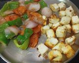 A picture of step 1 of White Gravy Paneer Korma.