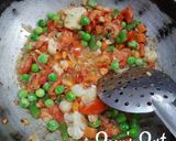A picture of step 2 of Red Quinoa Mix Vegetable Risotto.