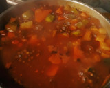 Foto del paso 4 de la receta: Guiso de lentejas con lentejas (sin remojar!)
