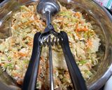 A picture of step 4 of Veggie Tofu Lumpia.