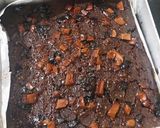 A picture of step 5 of Brownie (oats,apple,dates).