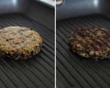 A picture of step 7 of Fun'ky' Pesto Burger.