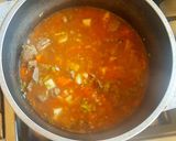 Foto del paso 3 de la receta: Guiso simple de fideos, papa y carne