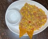 नॉचोज़ कॉर्न चाट(Nachos corn chaat recipe in hindi) रेसिपी चरण 3 फोटो