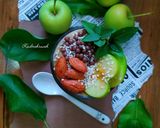عکس مرحله 4 از دستور اوتمیل سیب و دارچین با دانه چیا
