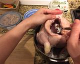 A picture of step 5 of Korean ginseng chicken soup 🥣.