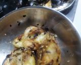 A picture of step 3 of Ringna no olo(kathiyawadi dhaba style).