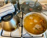 A picture of step 15 of Суп гороховый с копчёностями.