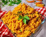Foto langkah ke 7 dari resep 241. Sambal Ayam Suwir Kemangi.