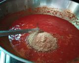 A picture of step 2 of Mirchi ki chutney.