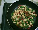Foto langkah ke 2 dari resep Resep Tumis Kacang Panjang dan Tempe.
